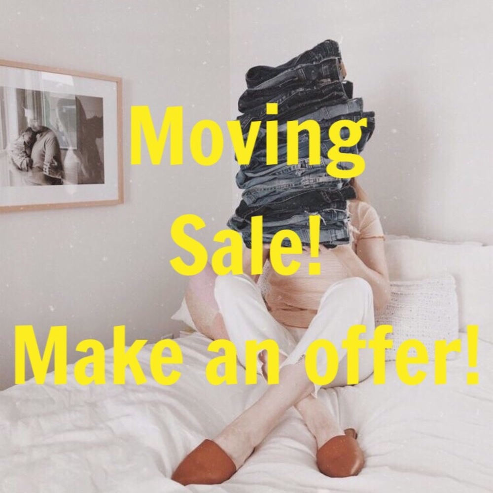 Moving sale! Make me an offer!